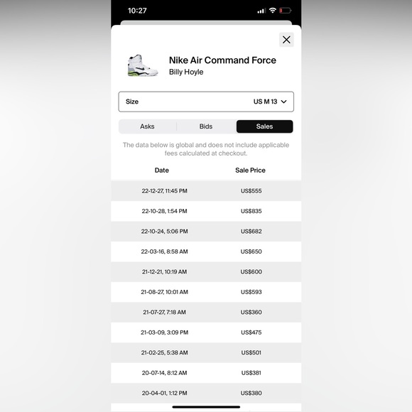 Nike Command force “billy Hoyle” 2014 size 13 - Picture 2 of 7